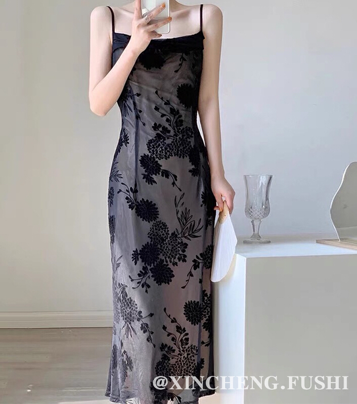 [Xinsheng] French Retro Black Lace Dress 6460\pcz