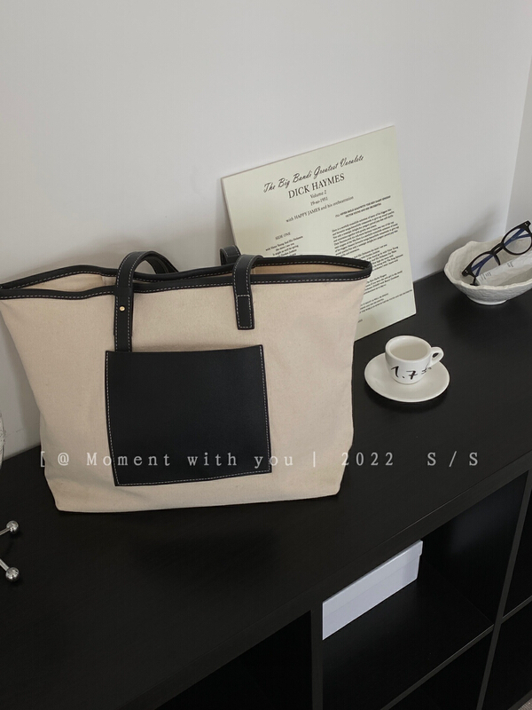 [event with you] niche design splicing shoulder bag d9220\lsw