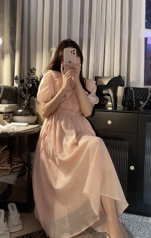【JH】氣質百褶顯瘦連衣裙(不含搭配)  41830#  PCZ