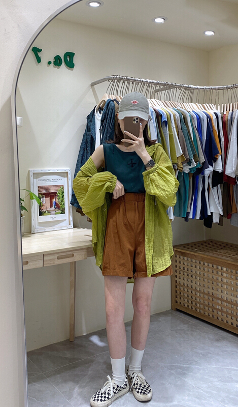 In early summer! [da.7] fashion hooded versatile pleated sunscreen shirt (only selling sunscreen shirts) 2555-1\lsl