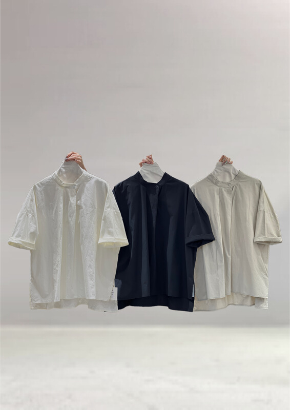 [see Sichuan in a few cloth] loose, simple and versatile fashion shirt 822228\l