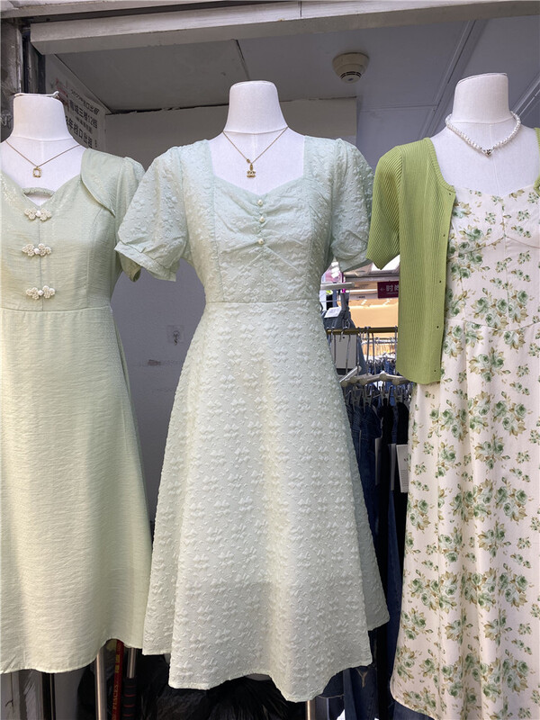 [Mina] sweet aging little fresh dress 6613\hbx