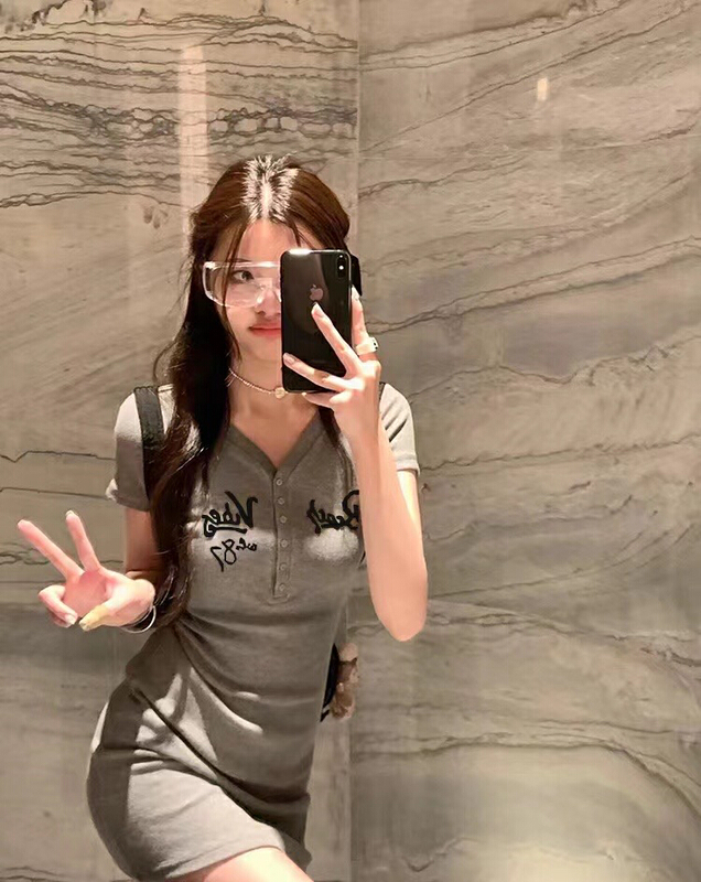 [Hello Miss] Korean fashion Spice Girls slim dress (dress only) 6267\pcz