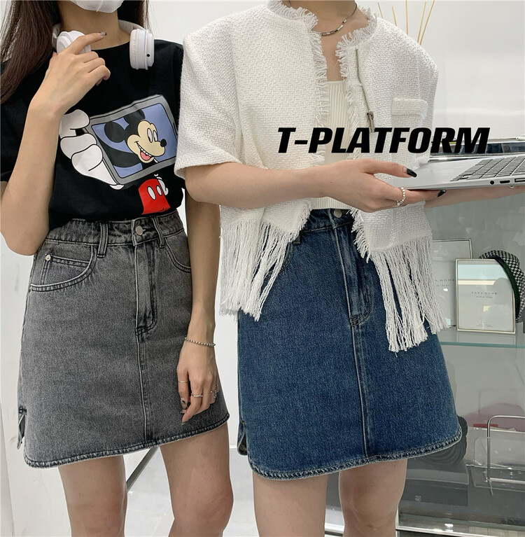 [t-platform] temperament slim skirt 6138\cqw