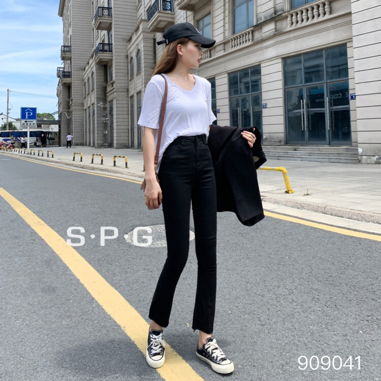 Original price 40.60! [s.p.g] slim fit and versatile comfortable casual pants 909041\xyy