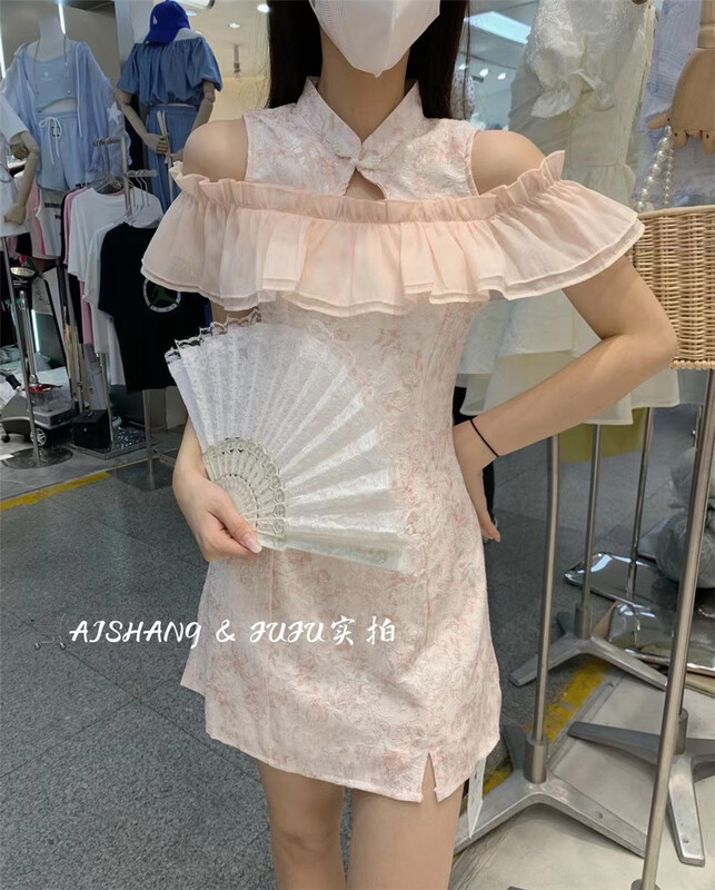 [Juju] temperament national style cheongsam dress 33200\hjy