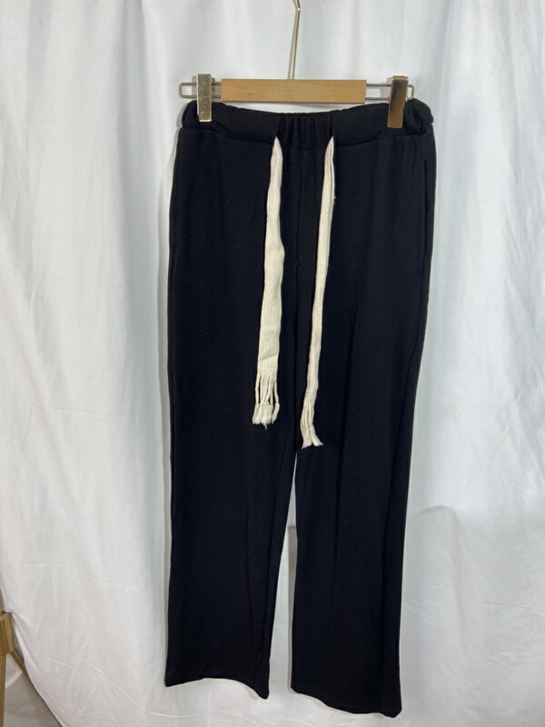 [Yi show shop] elastic waist and slim fashion casual pants 1607\cl