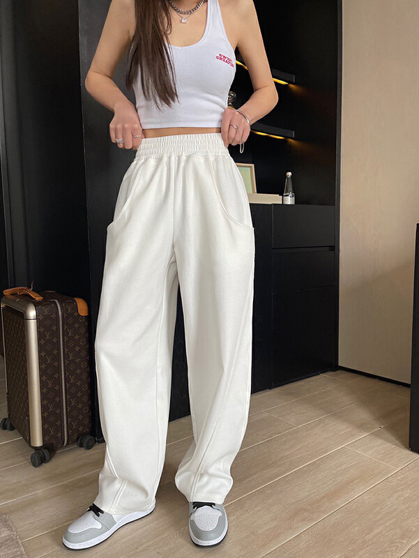 [wgwe] Korean design elastic waist casual pants 1211\pcz