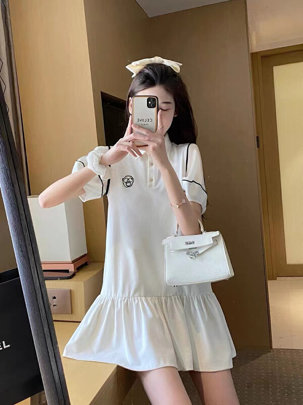 [am Gardenia] fashion color matching Pullover dress 3636\pcz