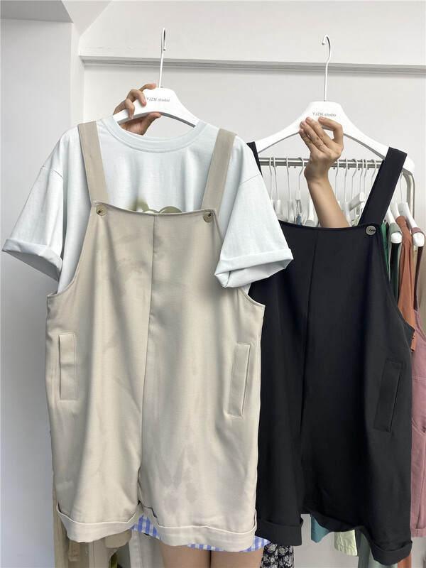 [within one boundary] age reduced loose suit suspender pants (excluding inner matching) 8830\xyy