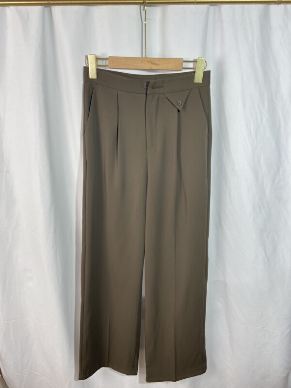 [Yi show shop] Korean loose wide leg casual pants 1661\cl