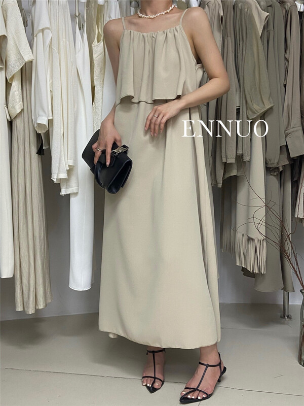 [ennuo] sling big brand simple comfortable dress 1399\l