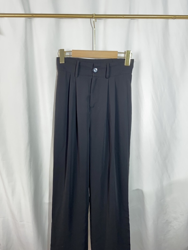 [Yi show shop] Korean simple and slim casual pants 1502\cl