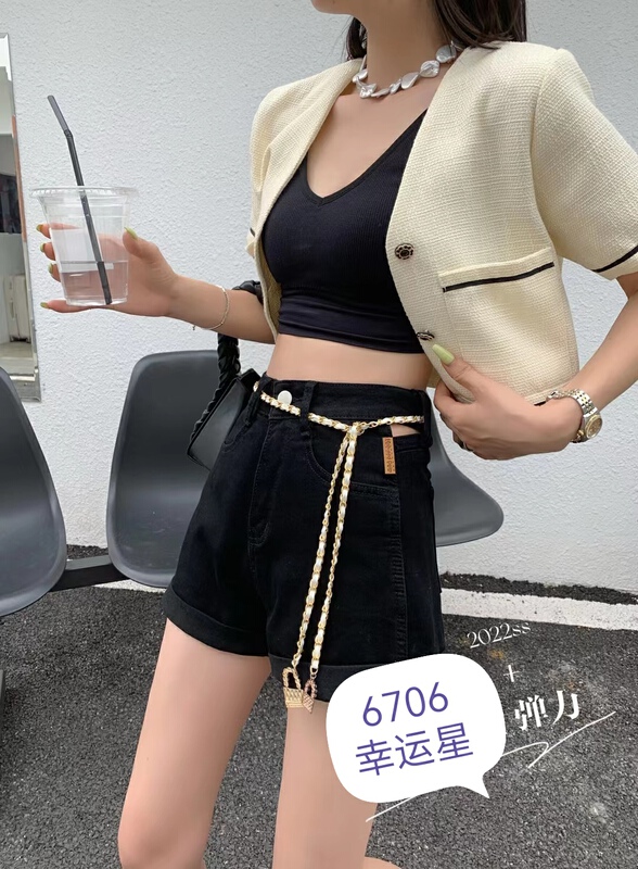 [J-star] Korean slim and versatile denim shorts ys1-6706\cl