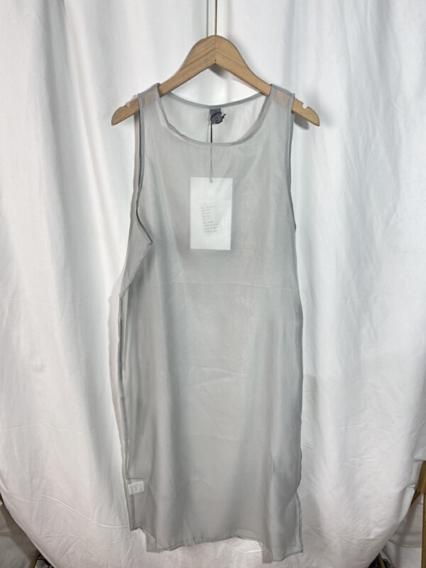 [Yi show shop] round neck sleeveless slim dress ys1-1672\cl