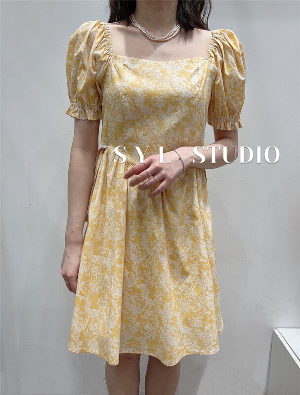 [SYL] waist length floral dress (only skirts) 5259\l