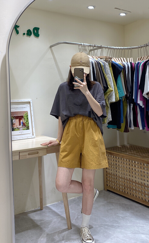 [da.7] Korean loose and versatile casual shorts 8921\lsl