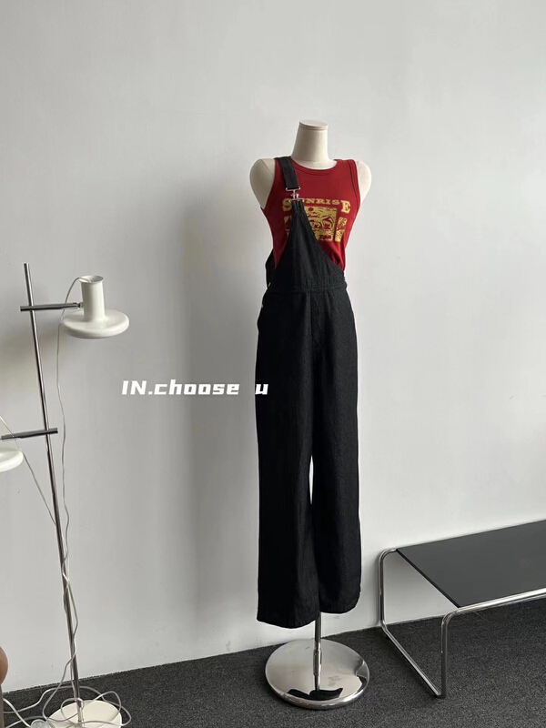 [in.choose u] Korean style one shoulder design versatile minority suspenders 67267\cqw