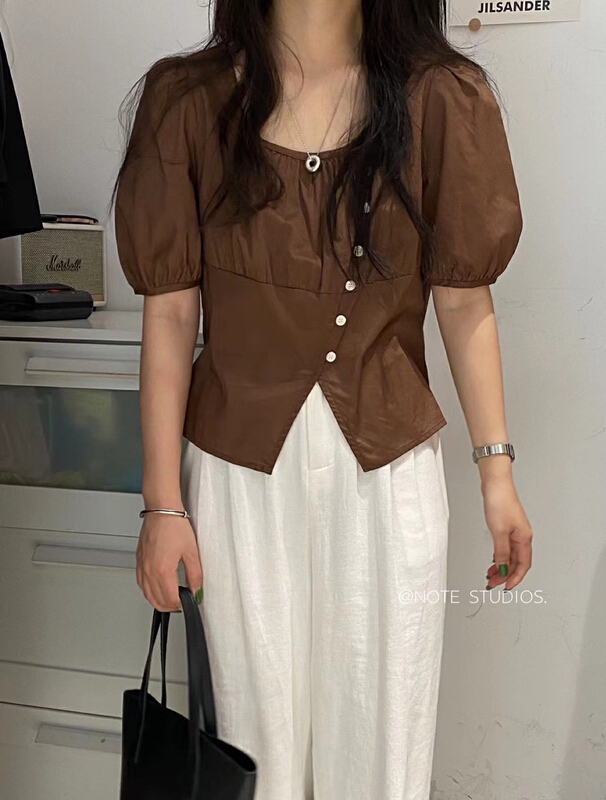 [note] versatile simple style shirt 22550\hbx
