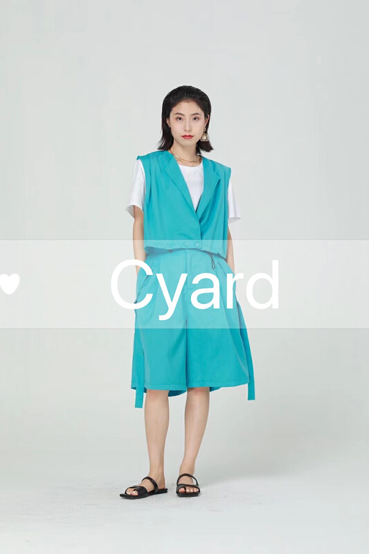 [cyard] fashionable solid color versatile vest 82055\l