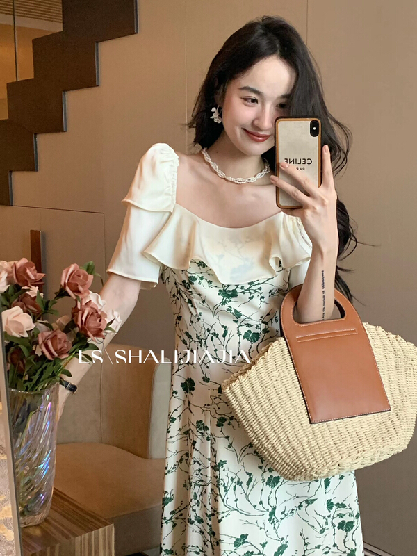 【 LS 】 stylish slim dress 2682\jhy