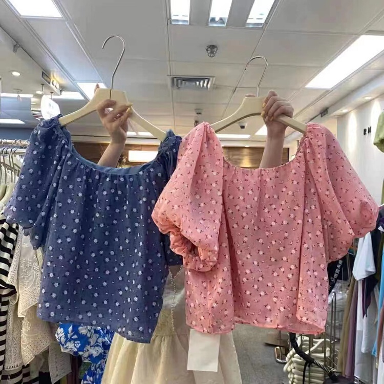 [Susan] one shoulder Korean aging French shirt ys1-18733\lsw