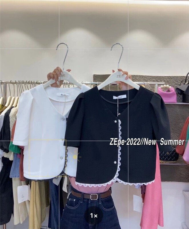 [Ze] V-neck single breasted fashion suit 3687\ll