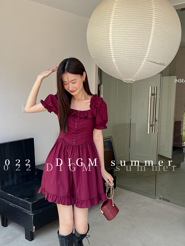[digm] French retro Hepburn dress 10027\jhy