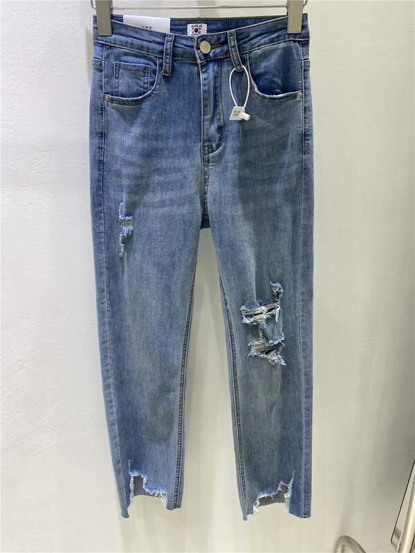 [yuan color] fashion hole jeans 0317\lsw