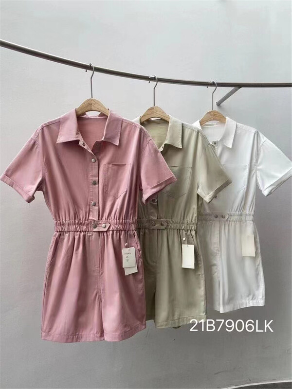[Boran Boran] Korean style simple slim Jumpsuit 7906\lsw