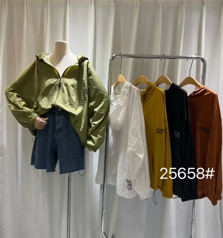 [Mujia] hooded fashion Korean sunscreen shirt 25658\l