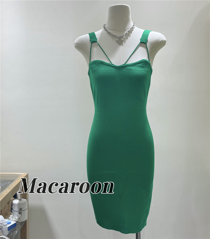 [macaroon] fashion simple hollow out dress ys1-808\pcz