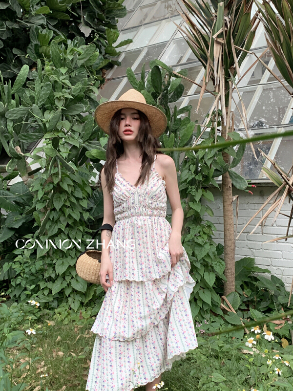 [CZ Zhang] suspender cake dress 62533\jhy