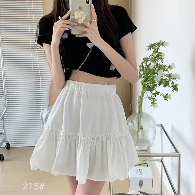 In early summer! [Shangpin Wanqian] Korean sweet short skirt 215\hjy