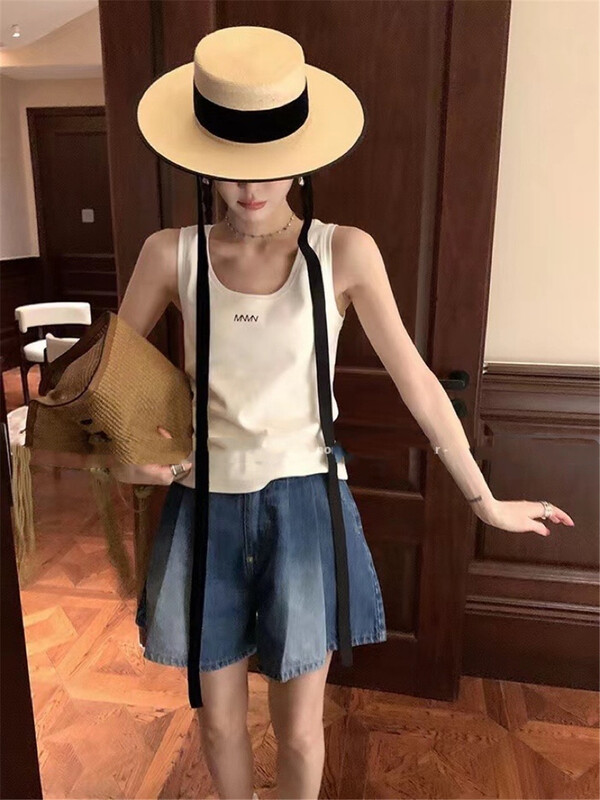 [MS studio] Vintage loose and versatile denim shorts 5351\pcz