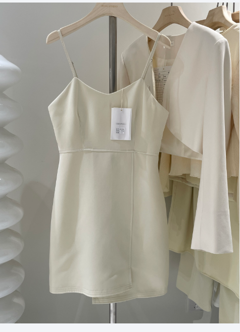 New year in early spring! [miss miss home] suspender net color basic versatile dress 6l009\zsy