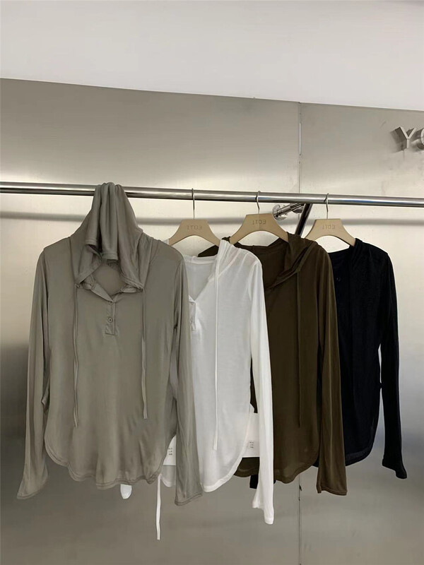 [1to3] hooded loose retro sunscreen shirt 8125\lsw