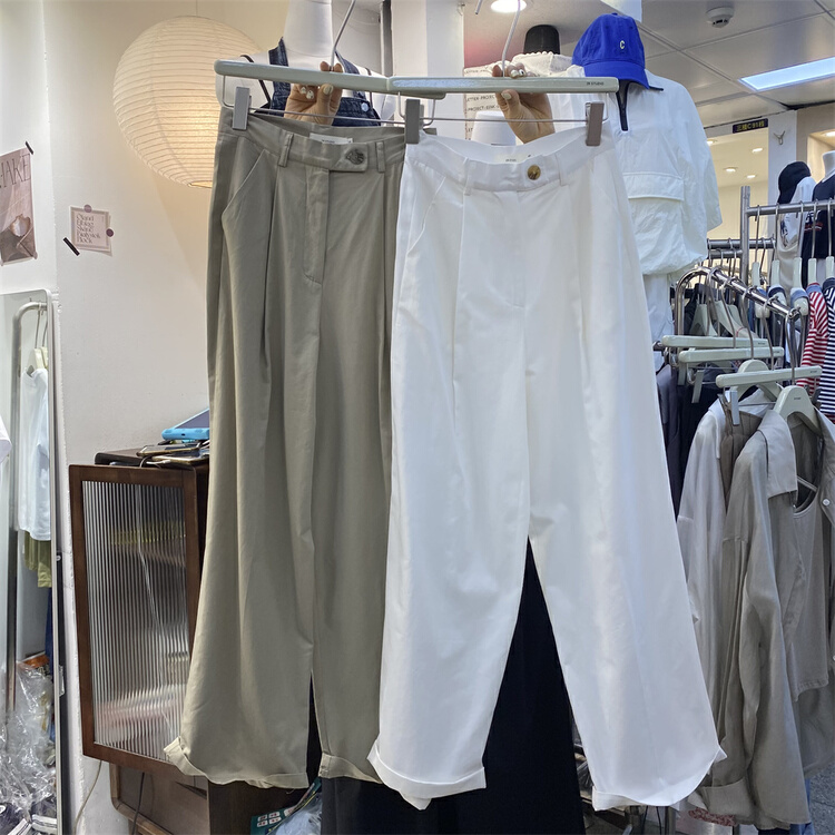 [Zr] loose and simple casual pants ys1-6011\xyy