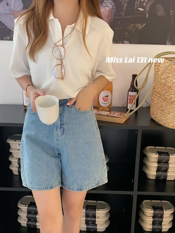 [HH &miss Lai] Korean Pullover comfortable polo shirt 131\l