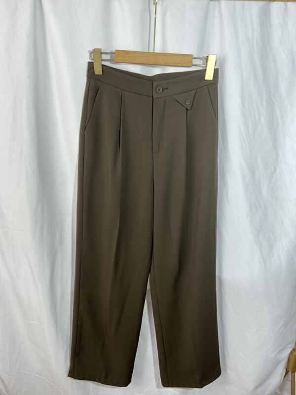 [Yi show shop] Korean simple slim casual pants 1543\cl