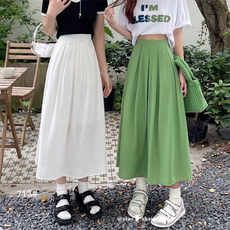 [thousands of popular products] Korean Ladies' high waist skirt ys3-713\hjy