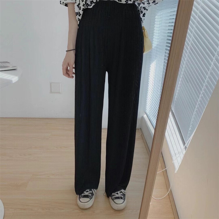 [hey Bella] elastic waist simple comfortable casual pants 1361\ll
