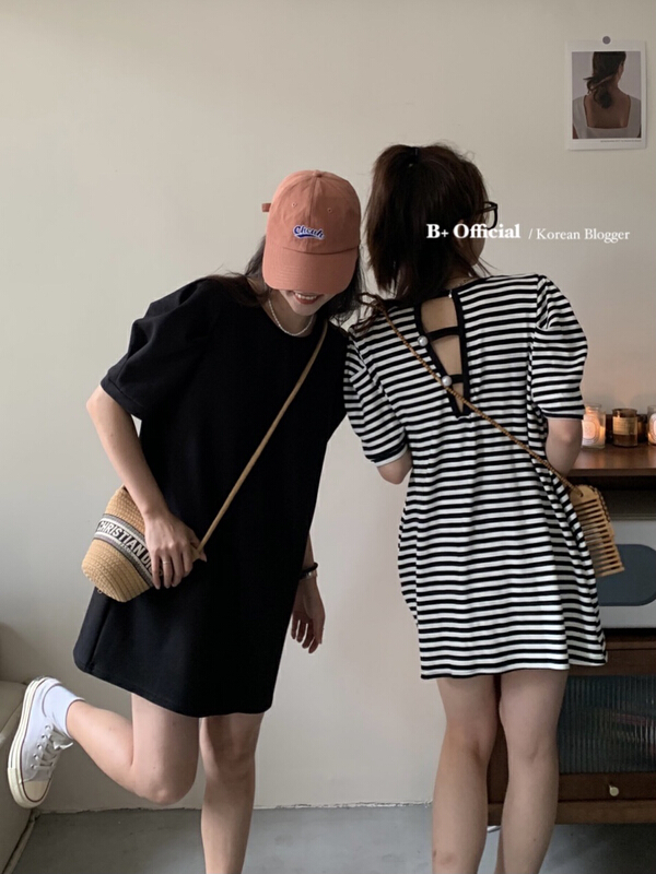 [B plus] casual lazy thin dress 22-9423-2\hbx