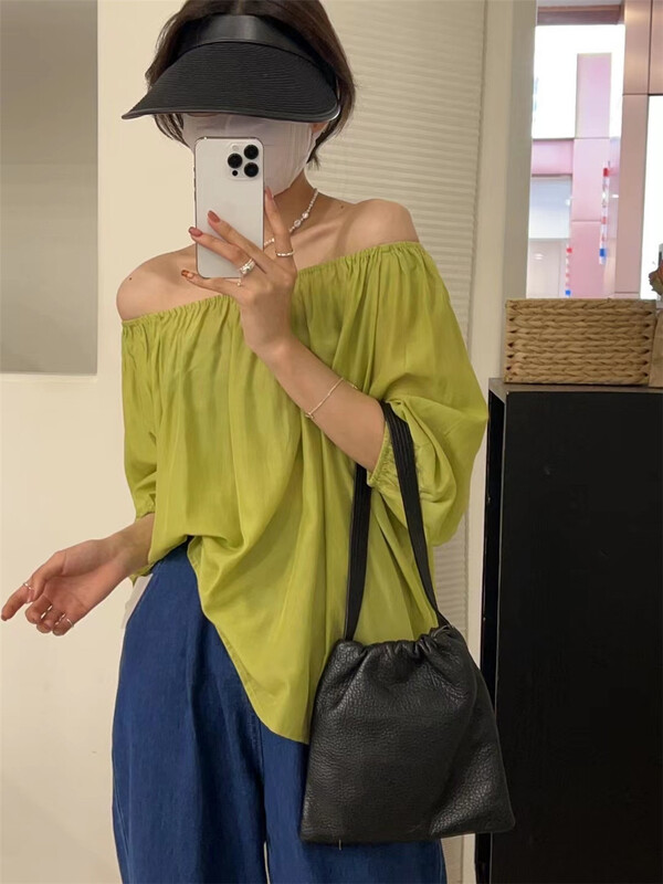 [larti] crimping comfortable Korean shirt c8489\ll