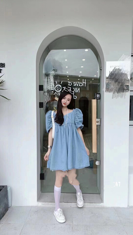 [MI] Korean backless age reducing dress 9823\pcz
