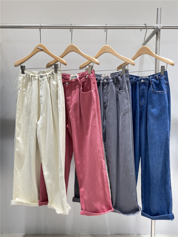 [o not 1] Korean loose and versatile ins jeans w725\lsw