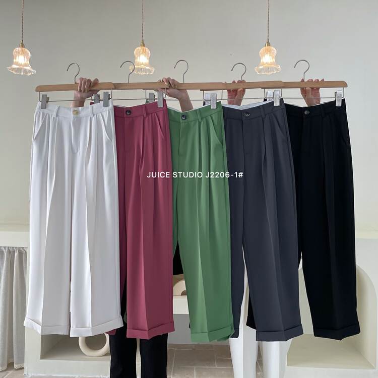 In early summer! [juice] tailored trousers 2206-1\ll