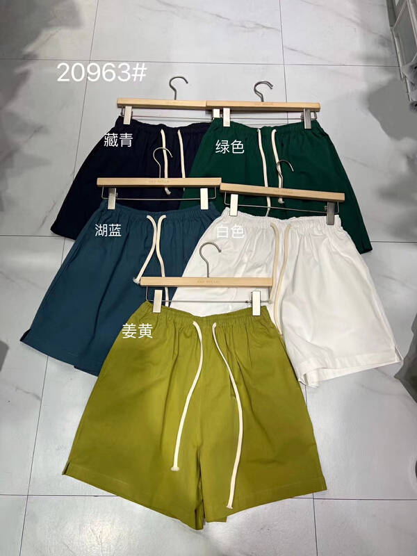 In early summer! [sayhello] elastic waist versatile fashion casual shorts (with waist rope) 20963\l