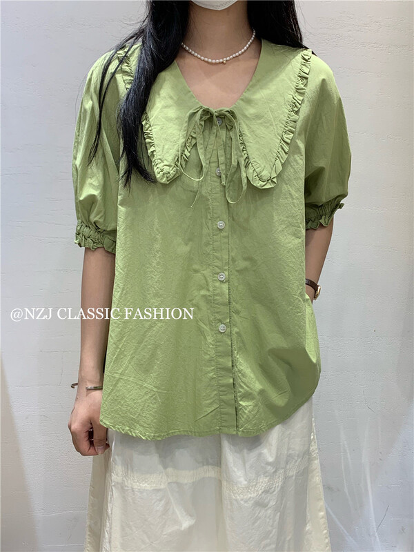 [NZJ] little woman sweet temperament shirt 820122\l