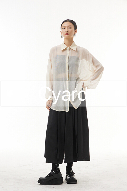 In early summer! [cyard] thin long sleeve sunscreen shirt 90187-2\l